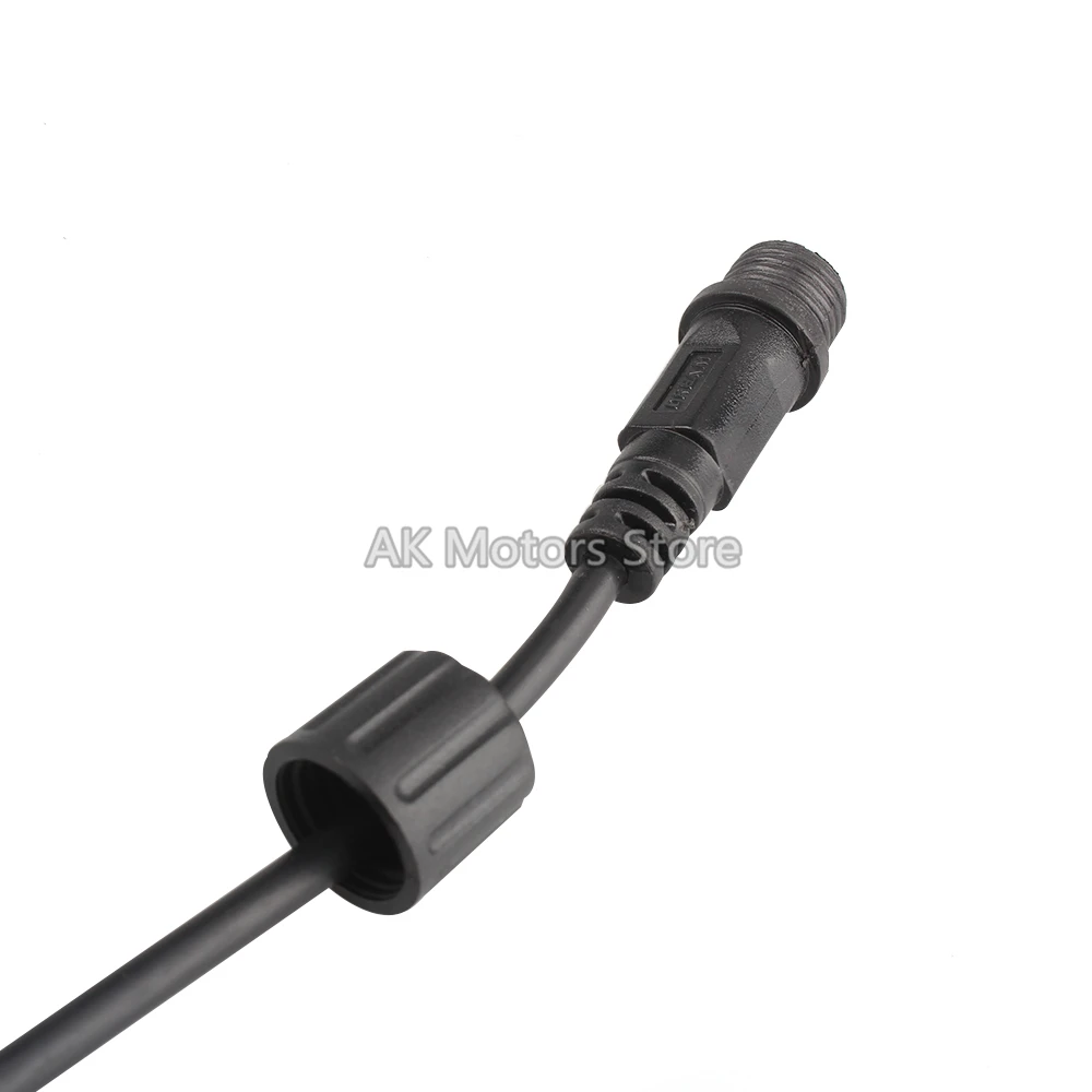 6V LED e-Bike Tail Light For Bafang Mid Motor Electric Bike Speed Sensor Extension Cable Hydraulic Brake Gear Shift Sensor