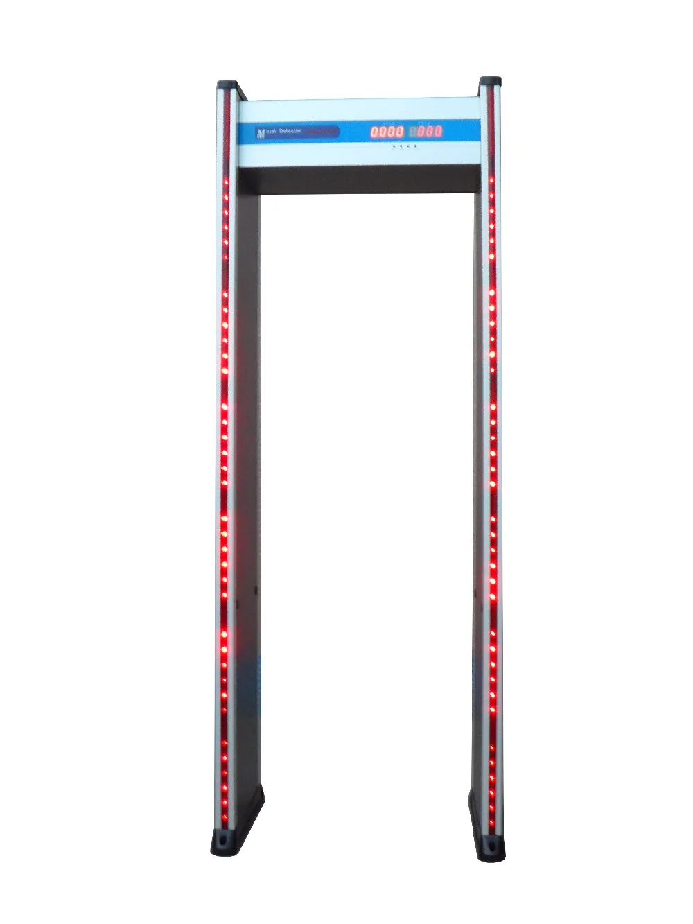 Посылка дешевый китайский оригинальный 6 зон проходной металлоискатель для