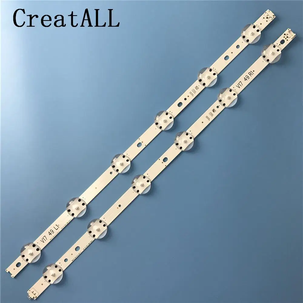 Светодиодный фонарь с подсветкой для LG 49 &quotV17 L1 + R1 ART3 TV JB3B1591A02499 49UV340C 49UJ6565 6916L 2862A