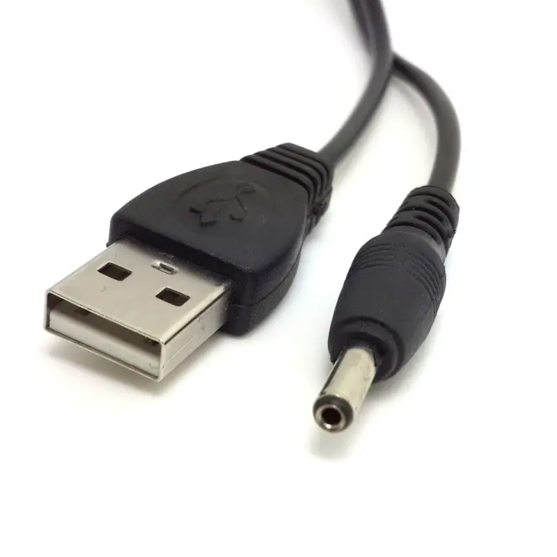 10 шт./лот оптовая продажа USB 2 0 типа папа-3 5 мм штепсельная вилка постоянного тока