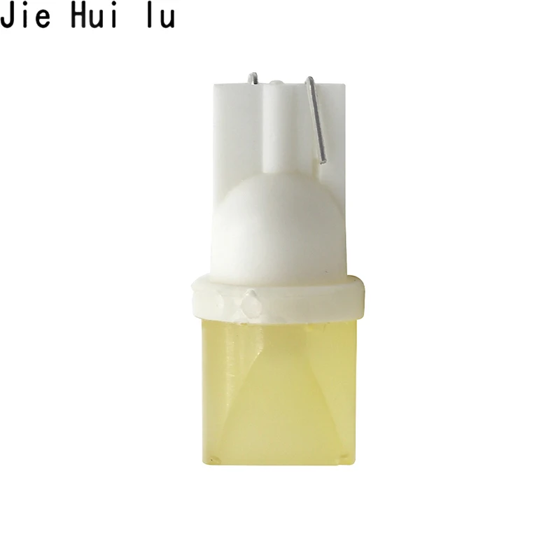 10 шт. T10 Socket W5W 168 194 SMD COB Светодиодный белый светильник s клиновидные боковые