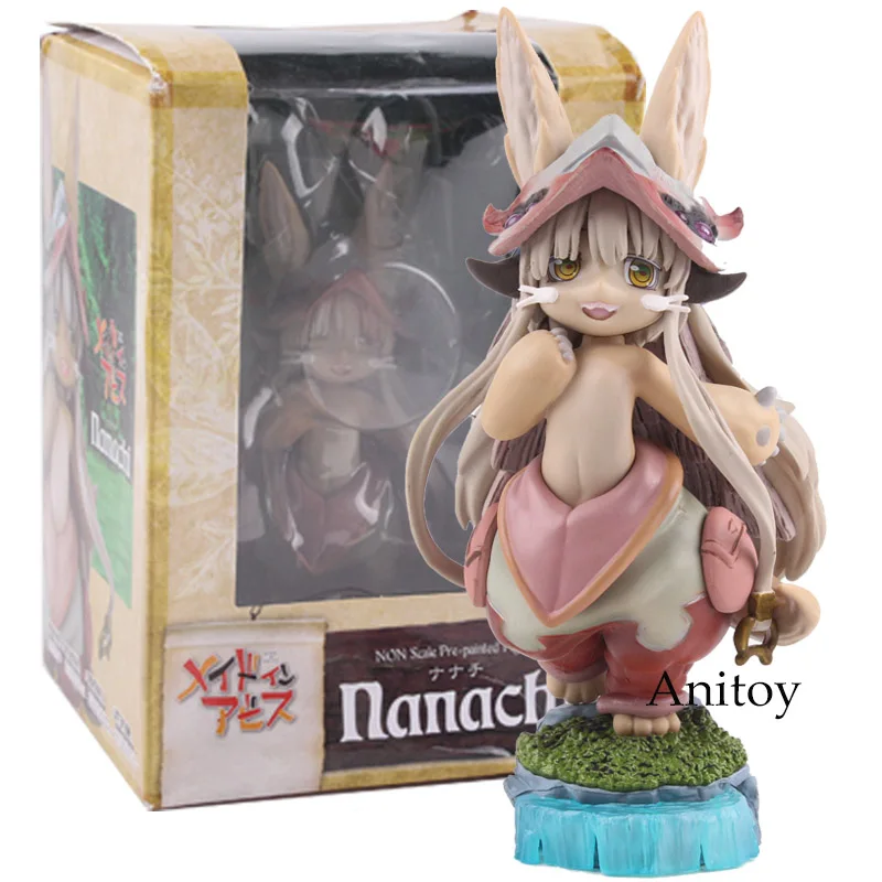 with box Сделано в Abyss Nanachi Рисунок ПВХ японский милый аниме фигурка Коллекционная модель игрушки 15 см - Цвет: with box