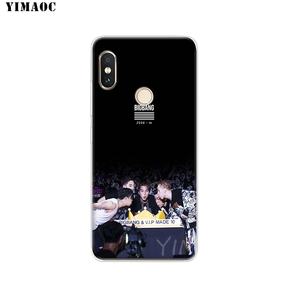 YIMAOC BIGBANG G DRAGON Rapper Soft TPU Case for Xiaomi Redmi 6 4X 5A 4A S2 Note 4 5 Pro Plus Mi 8 9 SE A2 A1 MiX 2S MAX 3 |
