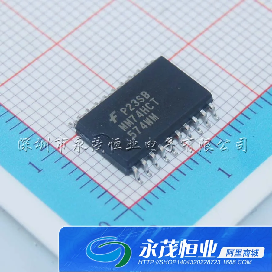 Логика микросхема MM74HCT574WMX чип SOIC20_75MM | Электронные компоненты и принадлежности