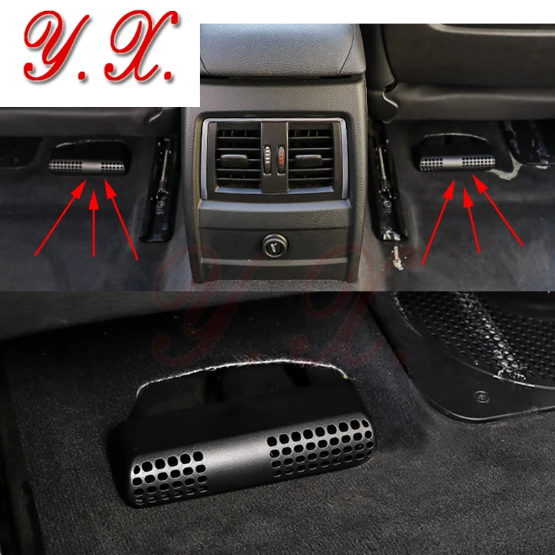 

2x ABS Car Air Conditioning Decoration Outlet Vent Trim Strip Cover Car-styling For BMW 3GT 3 4 Series F30 F34 320 316 328 et