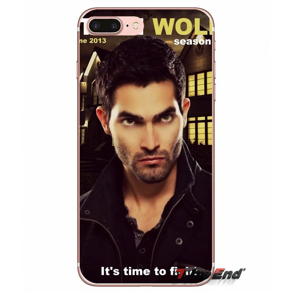 ТВ волк-подросток Тайлер Hoechlin для Apple iPhone X 4 4S 5 5S SE 5C 6 6s 7 8 плюс Plus прозрачный ТПУ