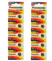 40pcslot new original battery for panasonic cr1025 cr 1025 3v lithium button battery coin cell batteries
