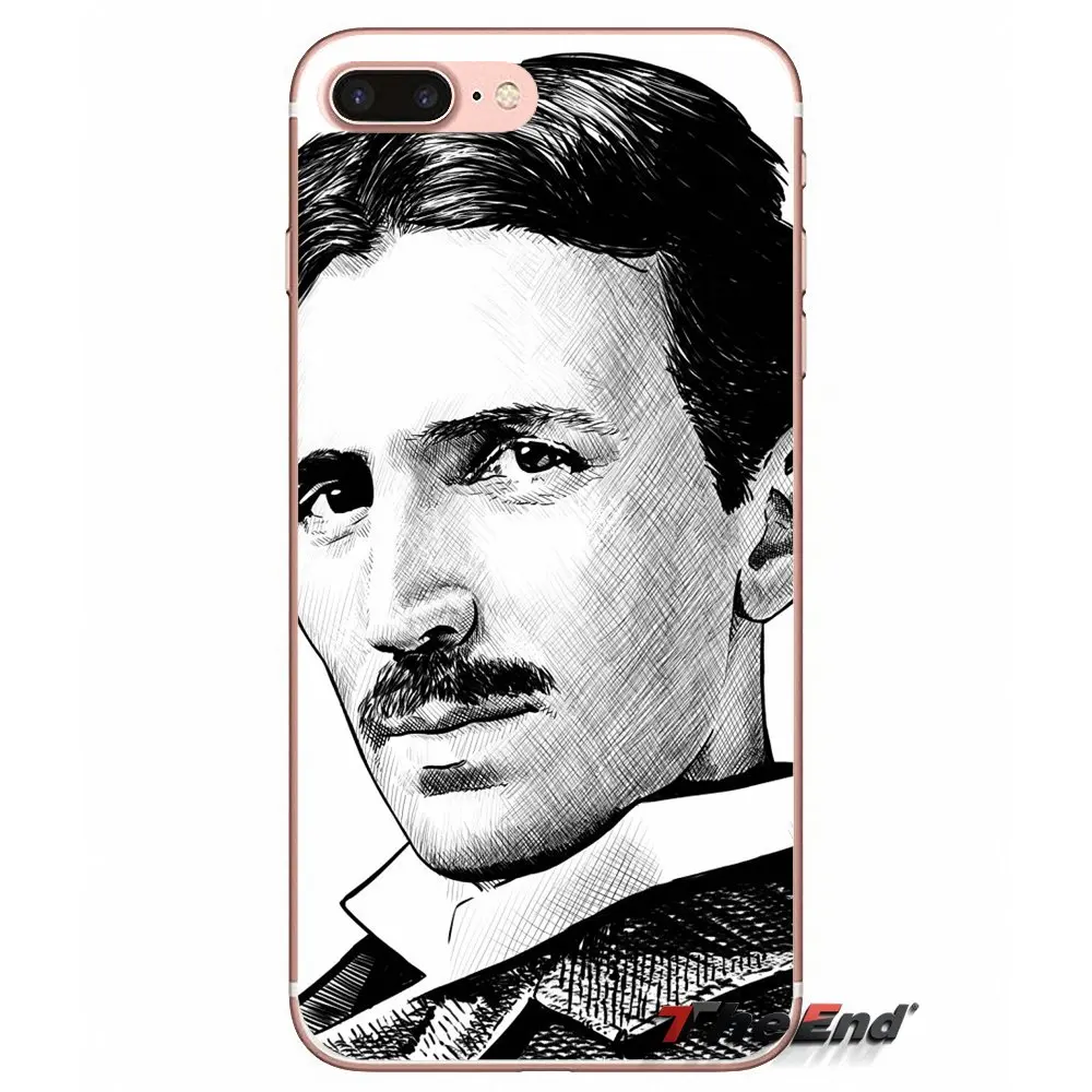 Для iPhone X 4 4S 5 5S 5C SE 6 6 S 7 8 плюс samsung Galaxy J1 J3 J5 J7 A3 A5 секреты Nikola Tesla мягкий чехол