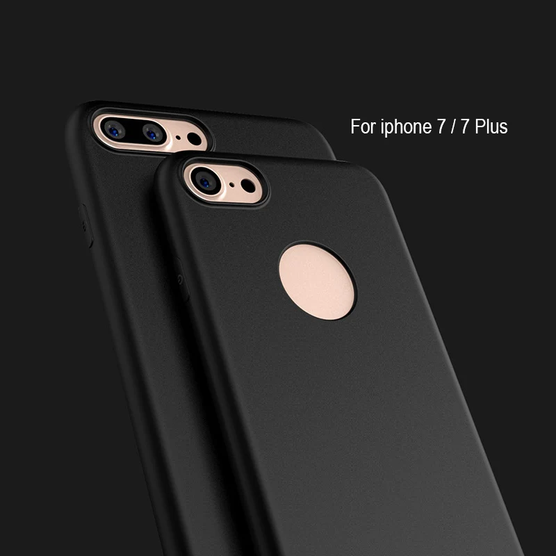 Мягкий матовый чехол из ТПУ для iphone 7 6S Plus 0 6 мм 50 шт./лот ультратонкий гелевый