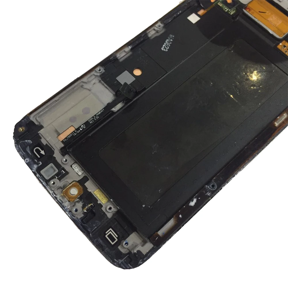 Супер Amoled для Samsung Galaxy S6 Edge G925 G925F G925A ЖК дисплей с рамкой сенсорный экран