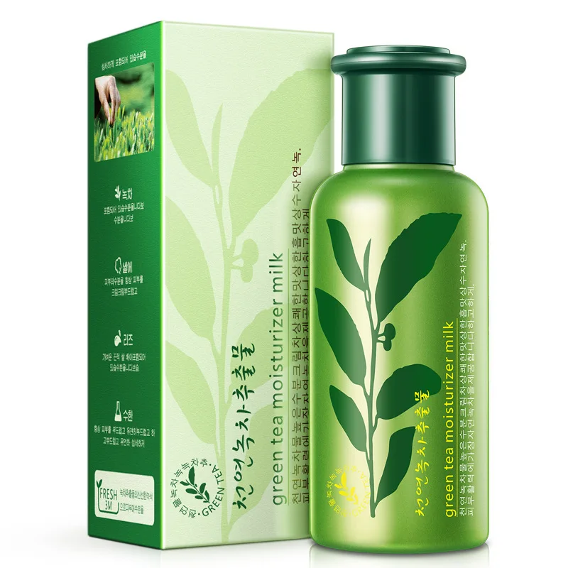 

Brand Natural Green Tea Essence Skin Care Cream Face Lotion Moisturzing Oil Balance Brighten pores minimizing Men Facial Cream