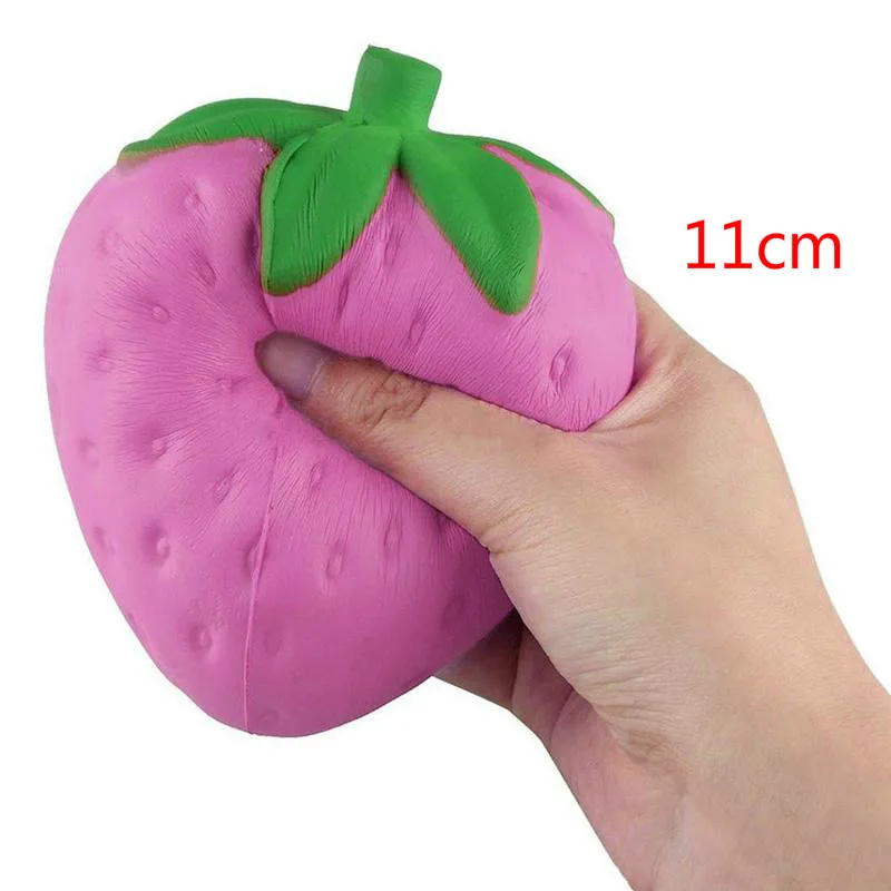 Mskwee Kawaii клубника мягкими мягкие замедлить рост 11 см Jumbo мило душистые красочные хлеб торт Малыш Весело Squeeze