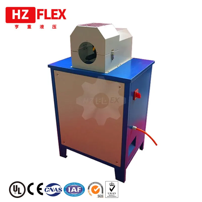 hzflex HZ-52T гидравлический шлифовальный станок для 2-х дюймовый шланг