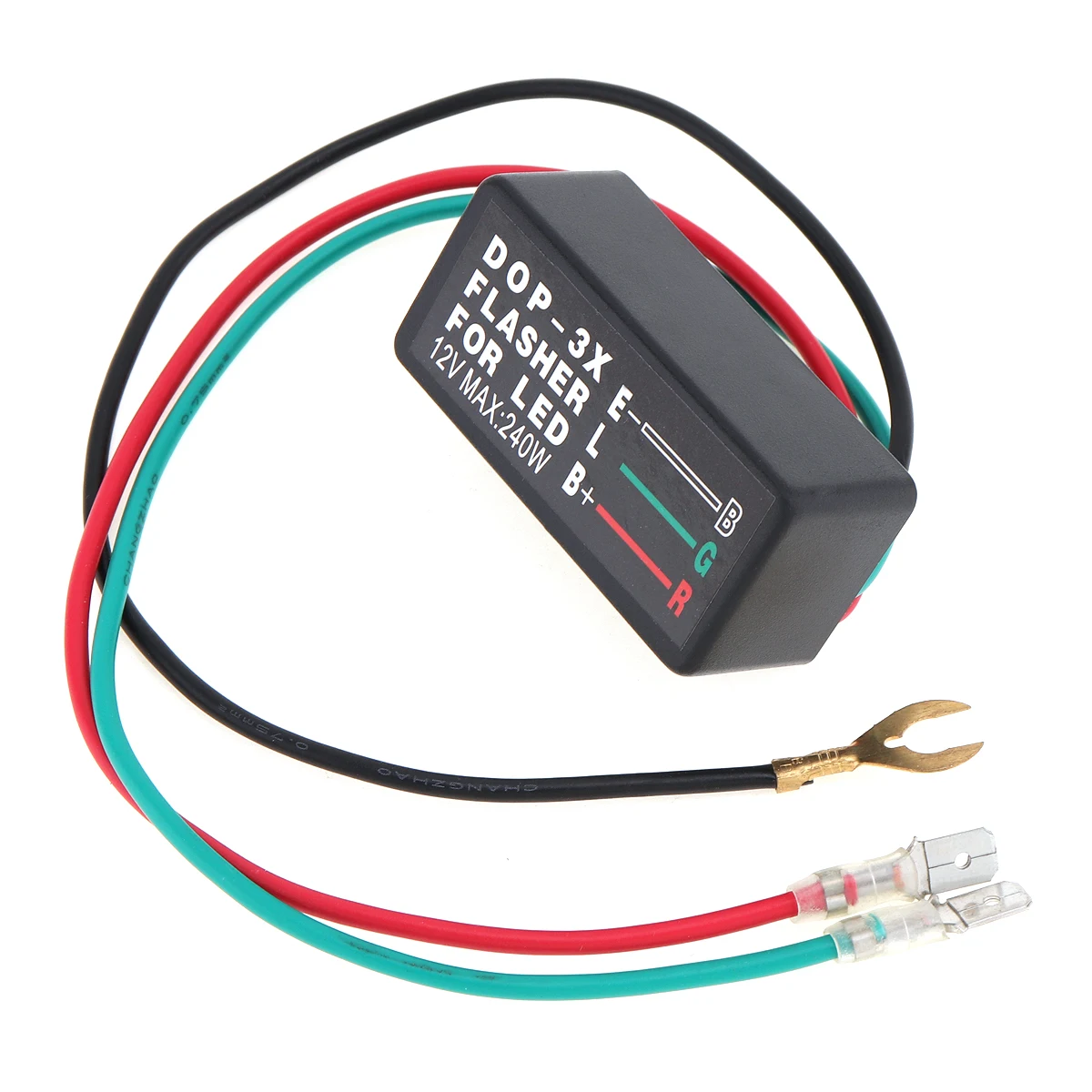 DOP 3X Водонепроницаемый светодиодный светильник сигнала поворота мигалка Реле