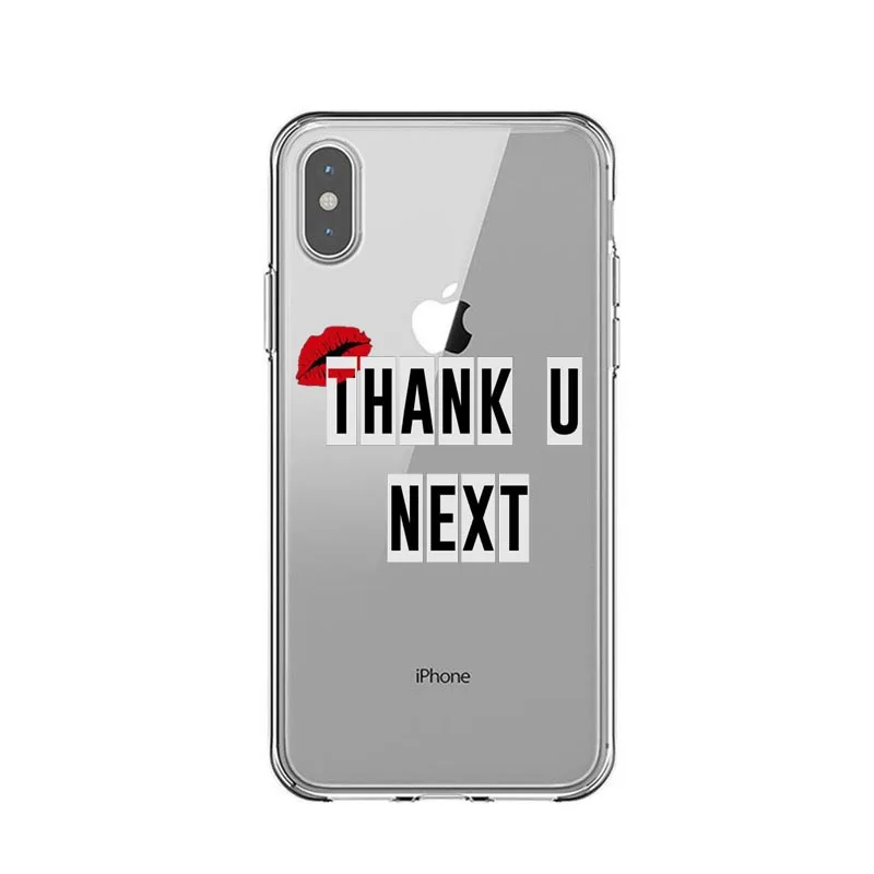 Спасибо, следующий чехол для телефона Ariana Grande для iPhone X XS MAX XR задняя крышка силиконовый чехол TPU для 7 8 Плюс 6 6s 5 5S SE.