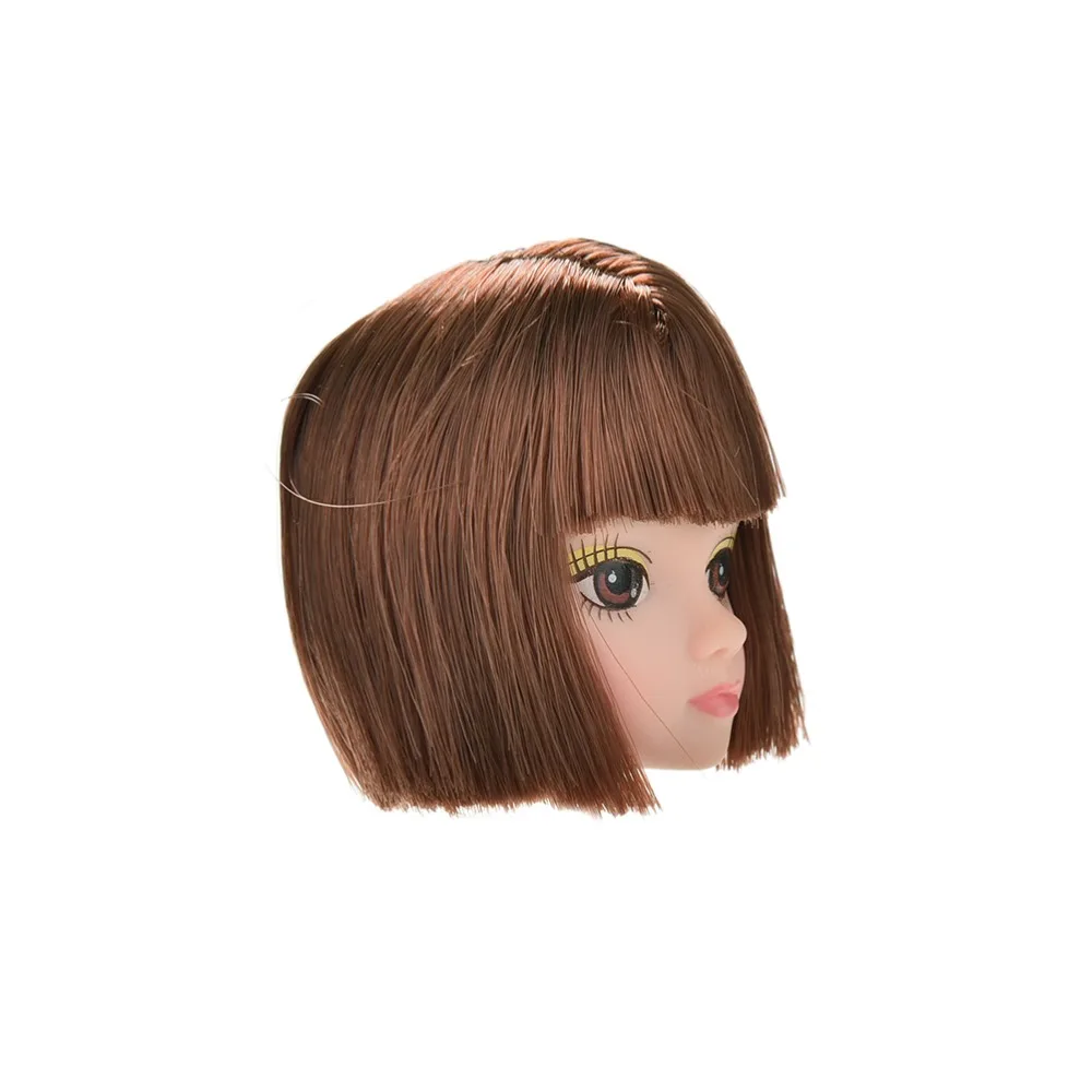 1 шт. новые модные короткие волосы для студентов парики кукол s аксессуары