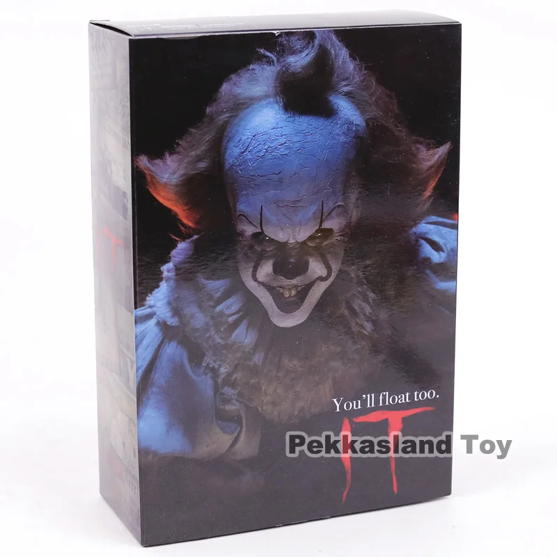 NECA Stephen King's It Pennywise ПВХ фигурка Коллекционная модель игрушки