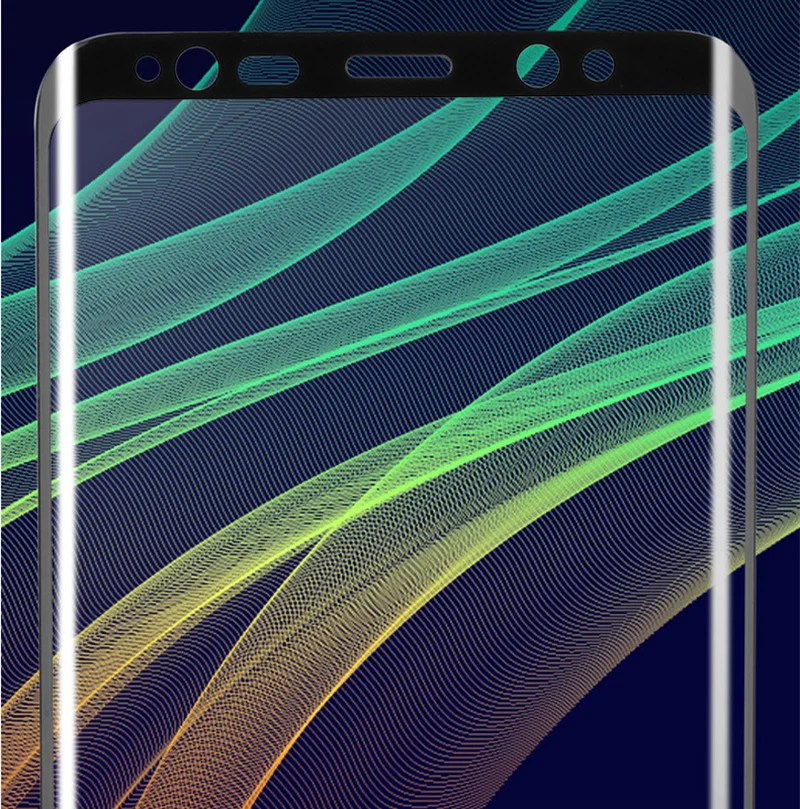 Полное покрытие Защитная пленка закаленное Стекло для Samsung Galaxy S6 S7 край S8 S9 плюс A5