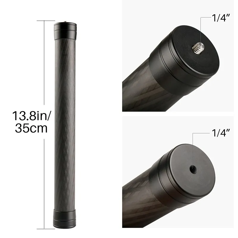 Выдвижная штанга из алюминиевого сплава для Dji Ronin S Osmo Vimble 2 Crane Smooth 4 Feiyu G6 G5 AK4000 A2000