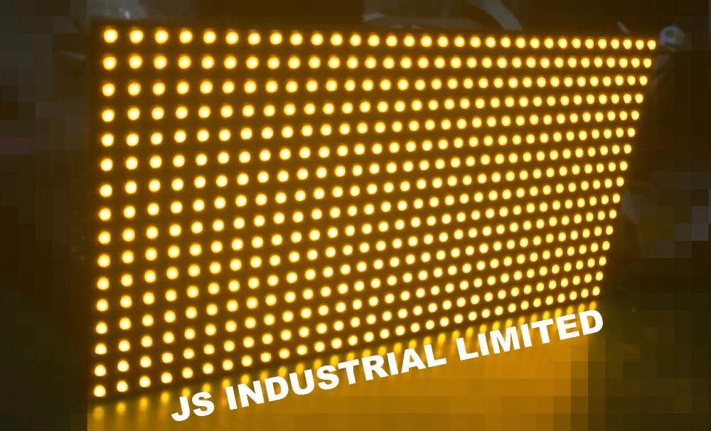 P10 уличный SMD одноцветный светодиодный панельный дисплей модуль|Светодиодные