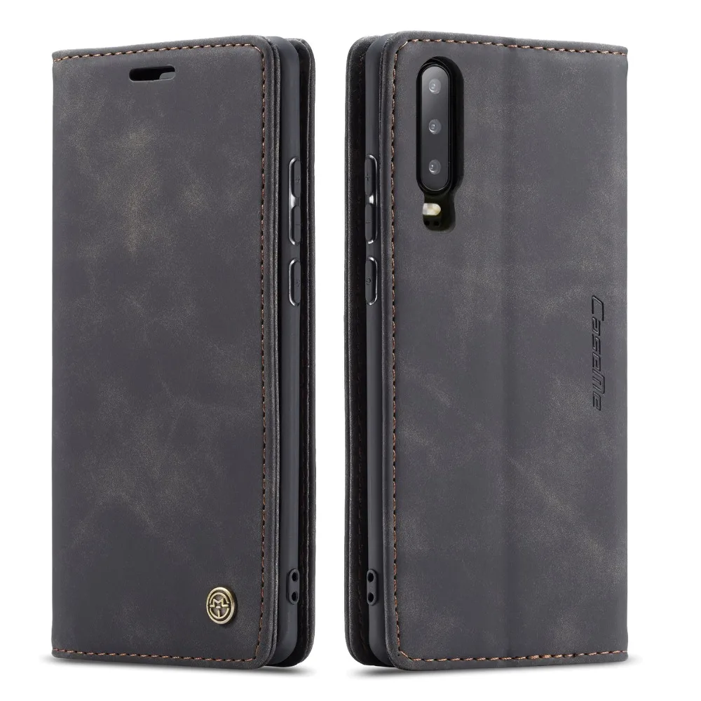 Чехол-книжка для Huawei P30 кожаный с магнитной застежкой мобильный телефон |