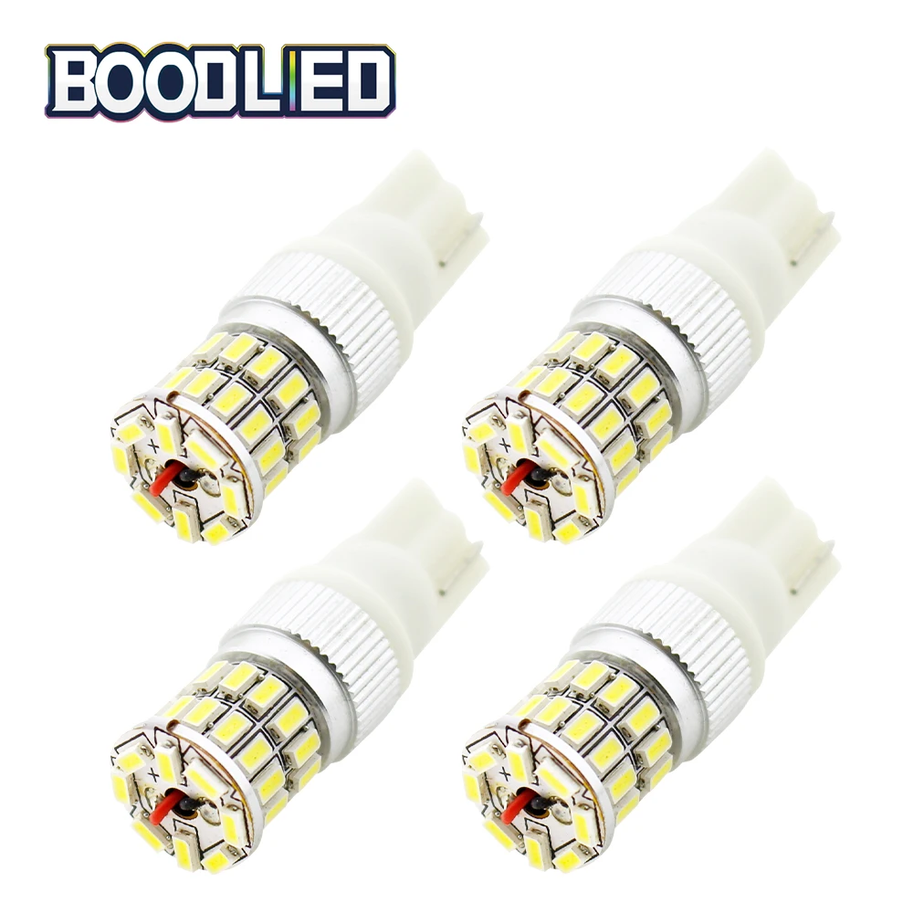

4pcs W5W T10 LED Bulb 3014 SMD 36 LED Bulbs 192 168 White High Quality For Car Auto Dome Door Trunk Clearance Light Lamps DC 12V