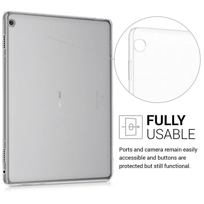CucKooDo 100Pcs/lot For Huawei MediaPad M3 Lite 10 TPU Silicone Case Protective Cover for Tablet | Компьютеры и офис