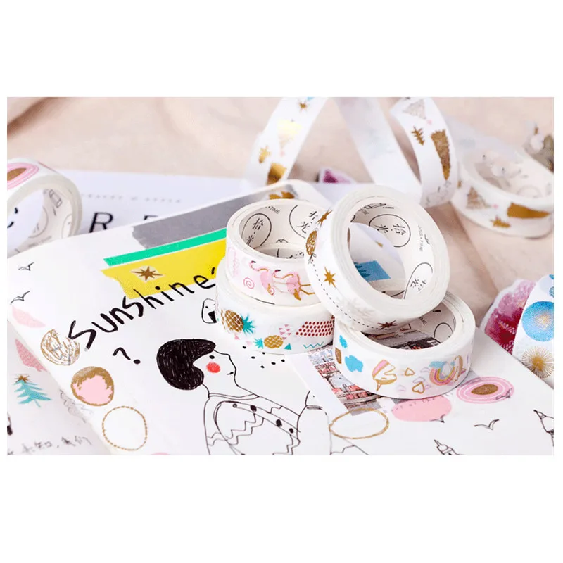 1 шт. бумажная декоративная лента для скрапбукинга в коробке|Украшения своими