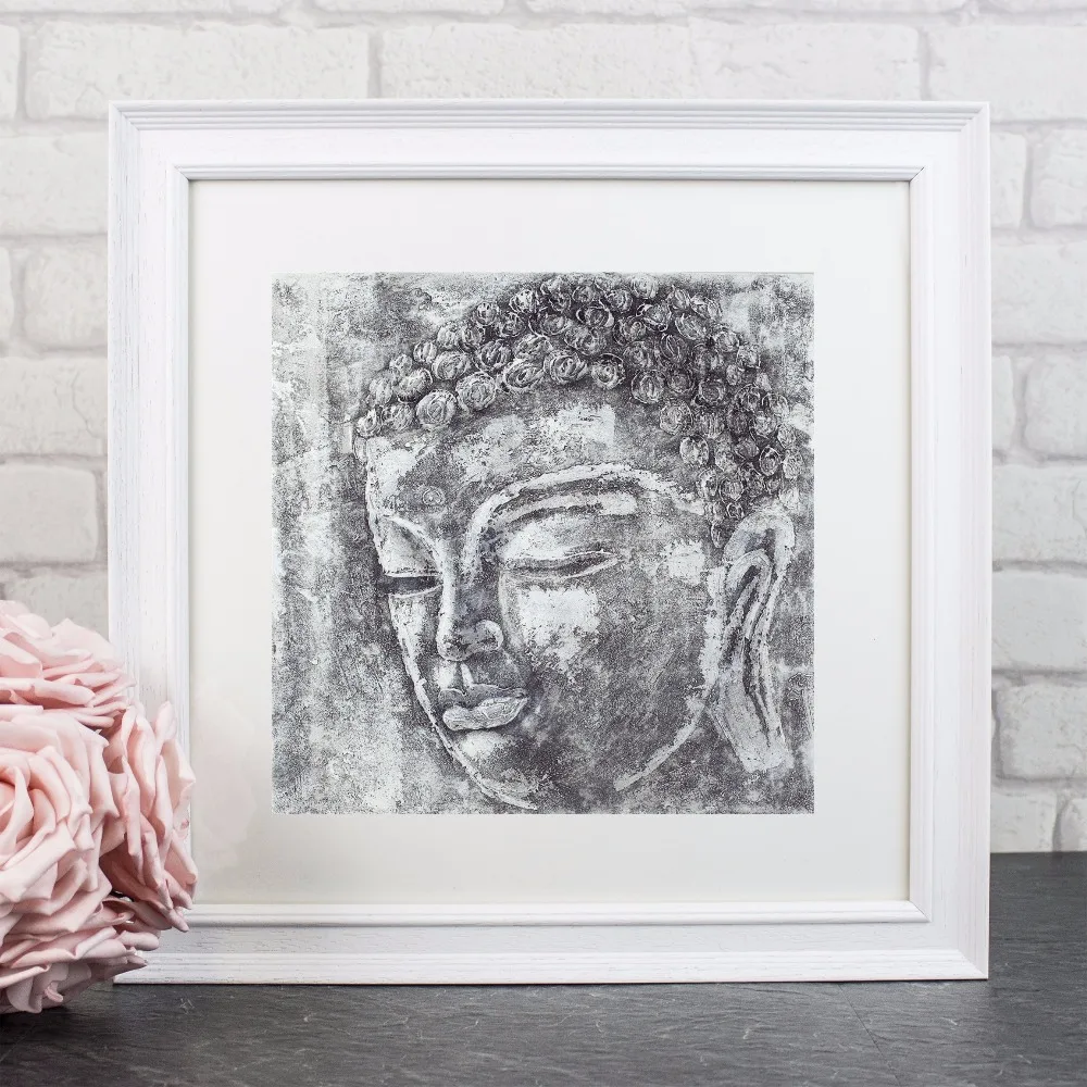 Картина на холсте с изображением мира Будды настенный постер для украшения