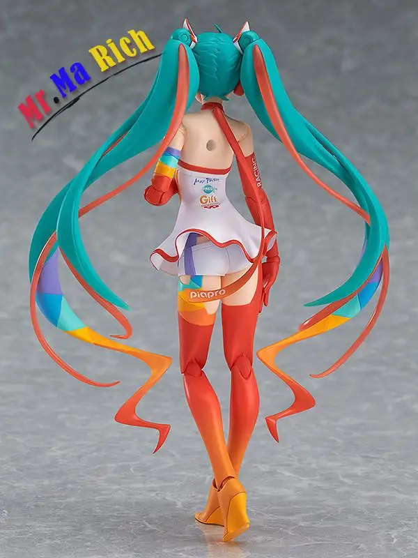 Манга Аниме Figma Hatsune Miku Vocaloid Sp 078 Мику гонщик 2016 Ver. Фигурка Модель Коллекция