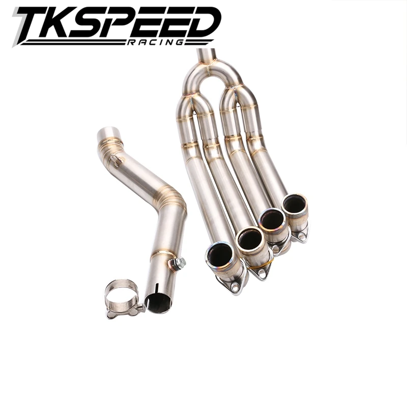 Motorcycle exhaust contact pipe For Honda CBR650F CBR650 2013 2014 2015 | Автомобили и мотоциклы