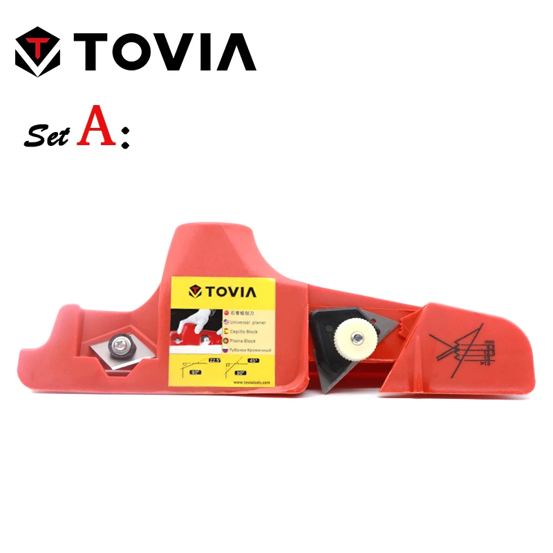 Set A TOVIA гипсокартон гипсовая доска ручная строгальная фаска столярная ручная плоскость гипсокартон край ручные инструменты - Длина корпуса: Set A
