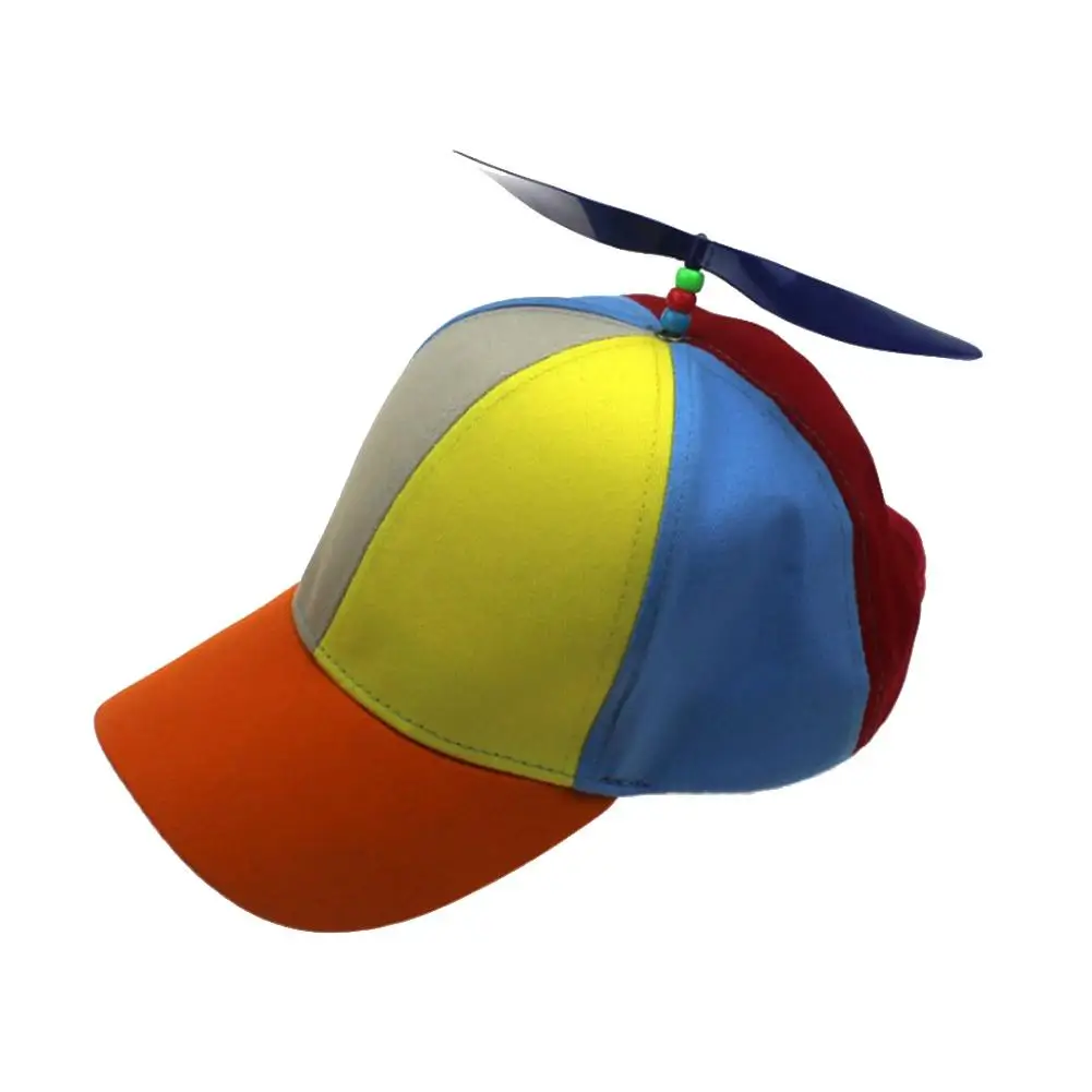 Съемный пропеллер бейсбольная кепка бамбуковая со стрекозой для взрослых детей