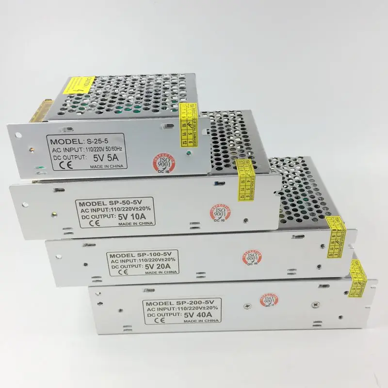 AC 110V 220V DC/DC 5V 12V 24V 1A 2A 3A 5A 10A 15A 20A 30A 50A переключатель Питание Драйвер адаптер