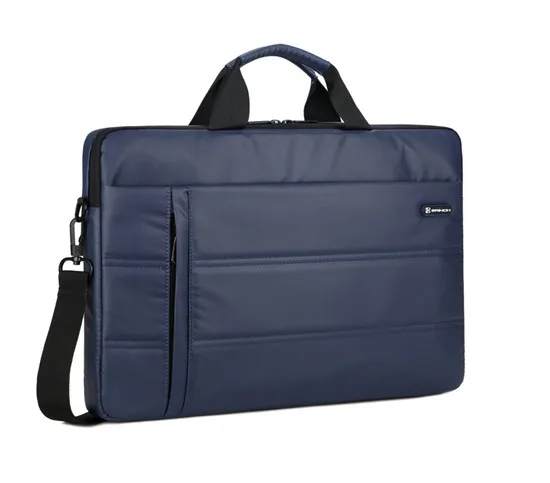 Новейшая брендовая сумка Brinch для ноутбука 1", 15,6 дюймов, чехол для MacBook Notebook 15,5", Прямая BW232 - Цвет: Синий
