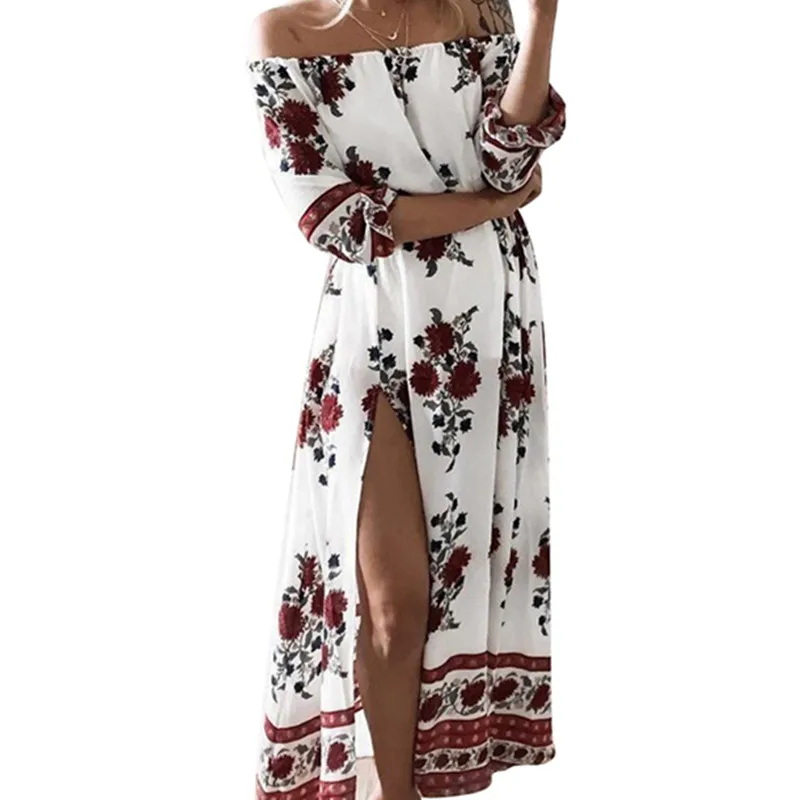 2021 Новинка летняя Женская обувь в винтажном стиле Платье Цветочный принт с