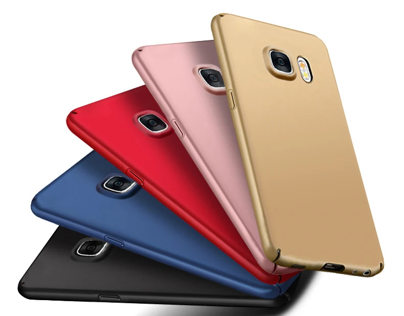 Роскошный Жесткий ПК чехол для Note 8 J330 J530 J730 2017 J3 J5 J7 Pro матовый чехол-накладка A5 A7 A8