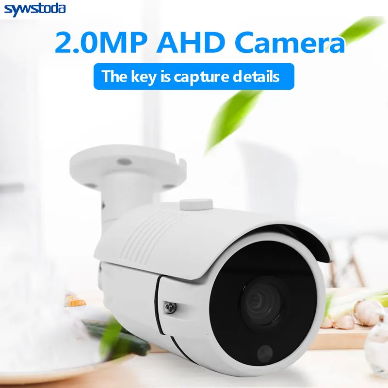 1080P 2.0MP Full HD CCTV AHD IP66 наружная Водонепроницаемая цилиндрическая камера