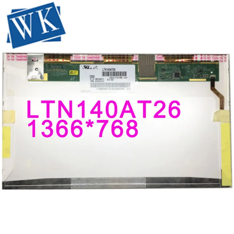 LTN140AT26 LTN140AT07 HSD140PHW1 100 200 HB140WX1 101 501 LP140WH4 TLC1 TLN1 TLA1 B140XW01 V.8 40pin|ЖК-экран для ноутбуков| |