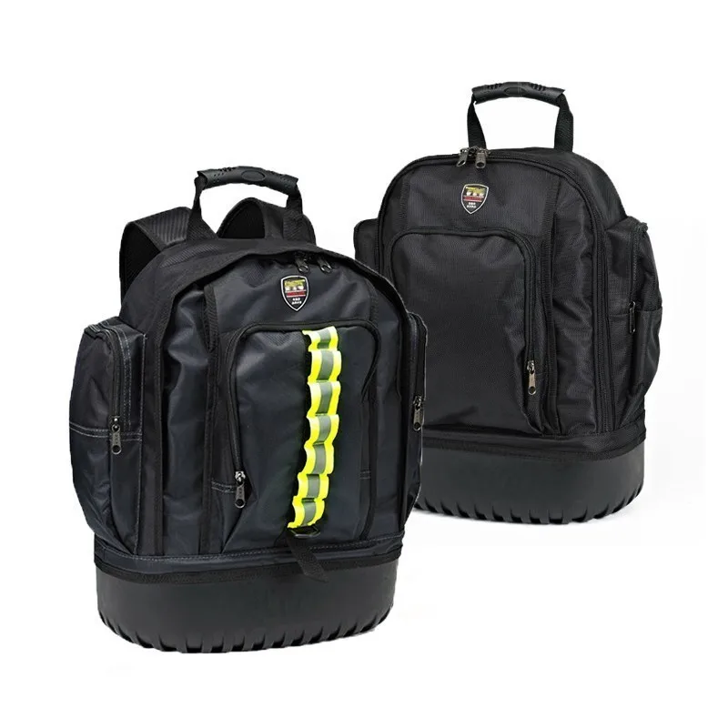 

High Grade Oxford Cloth Canvas Shoulder Tool Bag Storage Organizer Spanner Repair Backpack Hardware Kit Toolkit Belt Box Case