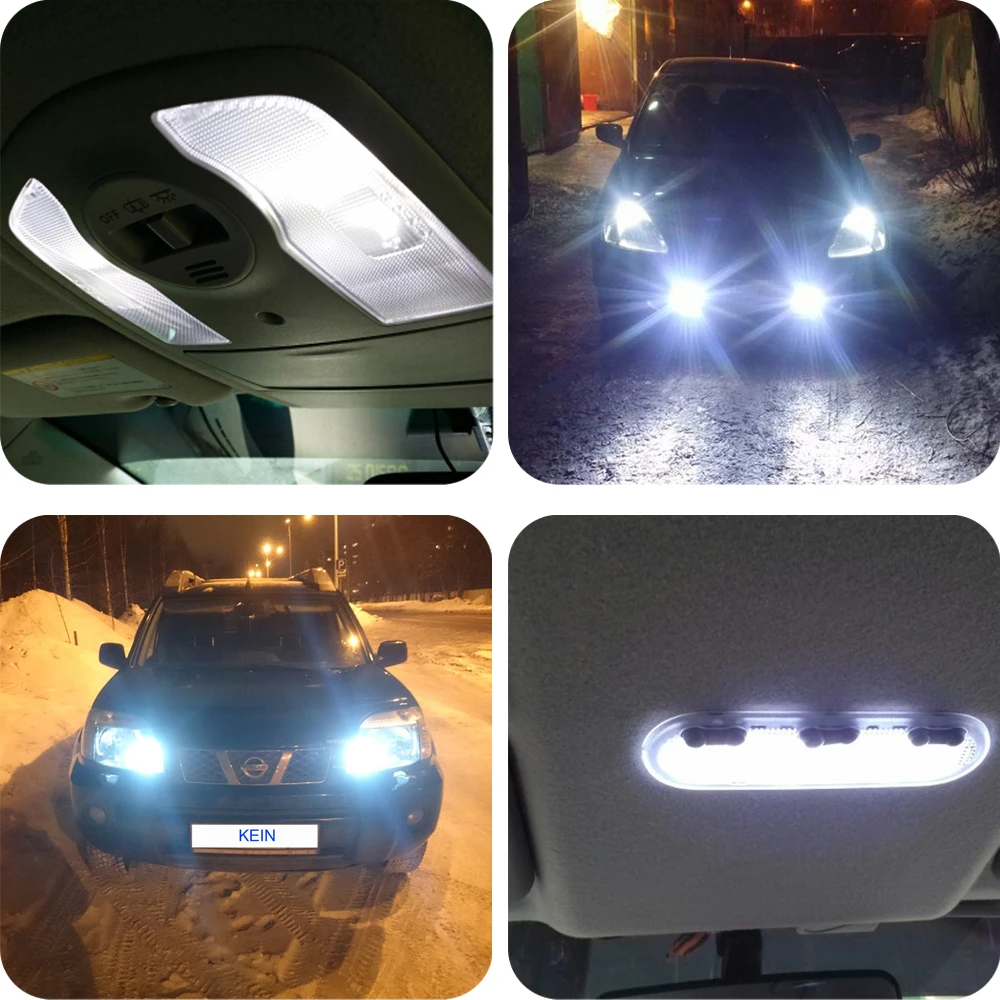 KEIN 2 шт. 24SMD T10 w5w H21W bay9s bax9s H6W ba9s Светодиодные Автомобильные габарисветильник ни 4014