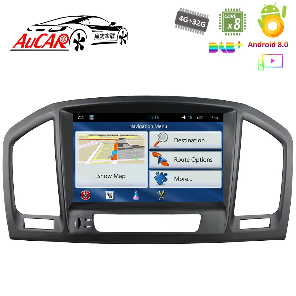 Android 8.0 Car DVD Player for Opel Insignia / Buick Regal 2009 - 2013 GPS Navigation system Bluetooth Radio WIFI 4G AUX | Автомобили и