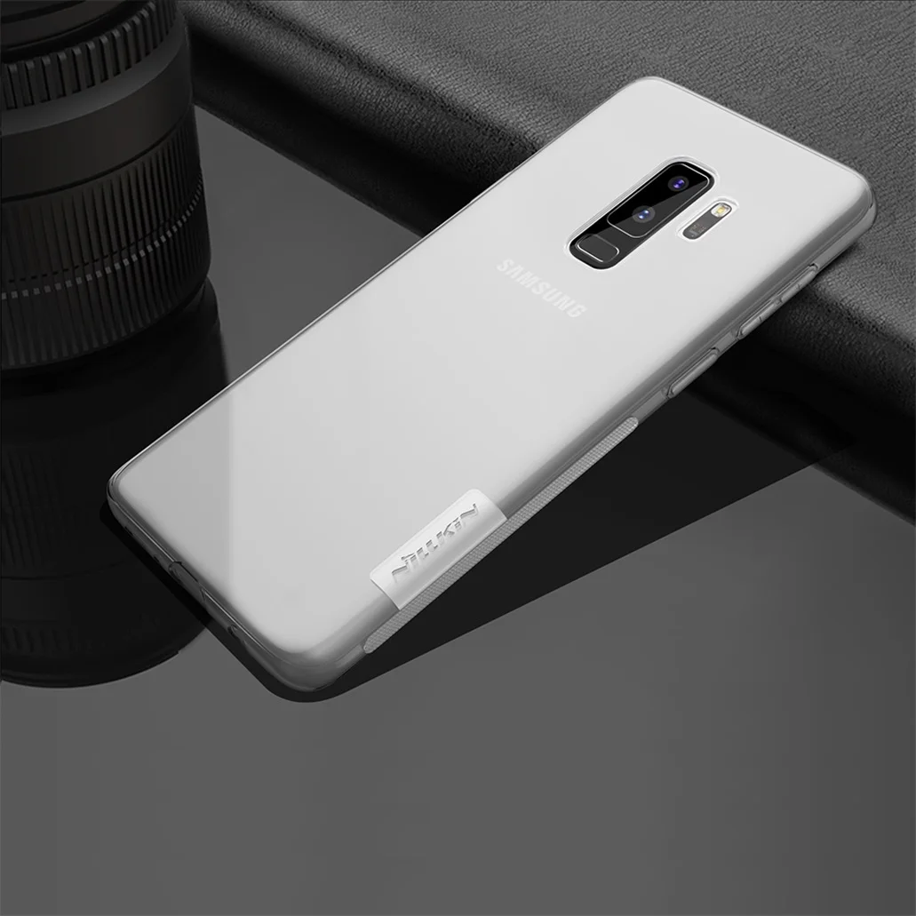 Для samsung Galaxy S8 S9 S8+ S9+ Plus чехол Nillkin Nature прозрачный мягкий кремний ТПУ Защитная крышка для samsung S9 плюс