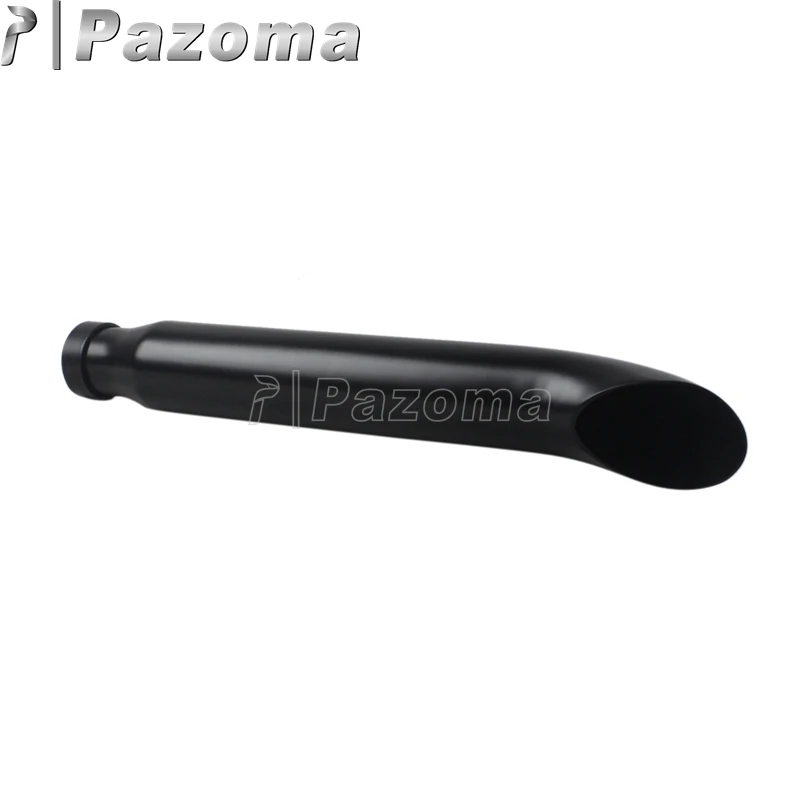 Fit 1-3/8 ”, 1-1/2”, 1-5/8 ”1-3/4” трубы для мотоцикла, выхлопные трубы глушителя, винтажные трубы глушителя для Harley Кафе Racer Chopper