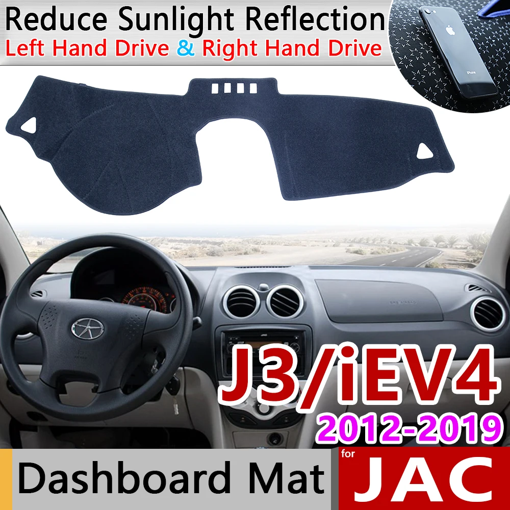

for JAC J3 A13 iEV4 Turismo 2012~2019 Anti-Slip Mat Dashboard Cover Pad Sunshade Dashmat Protect Carpet Car Rug Accessories 2013