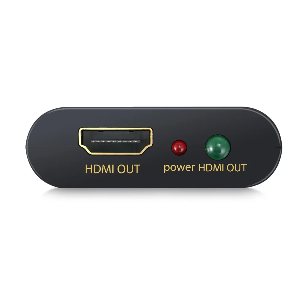Prozor 1080P VGA к HDMI совместимый конвертер Поддержка 1.3b с 2CH аудио для ПК DVD
