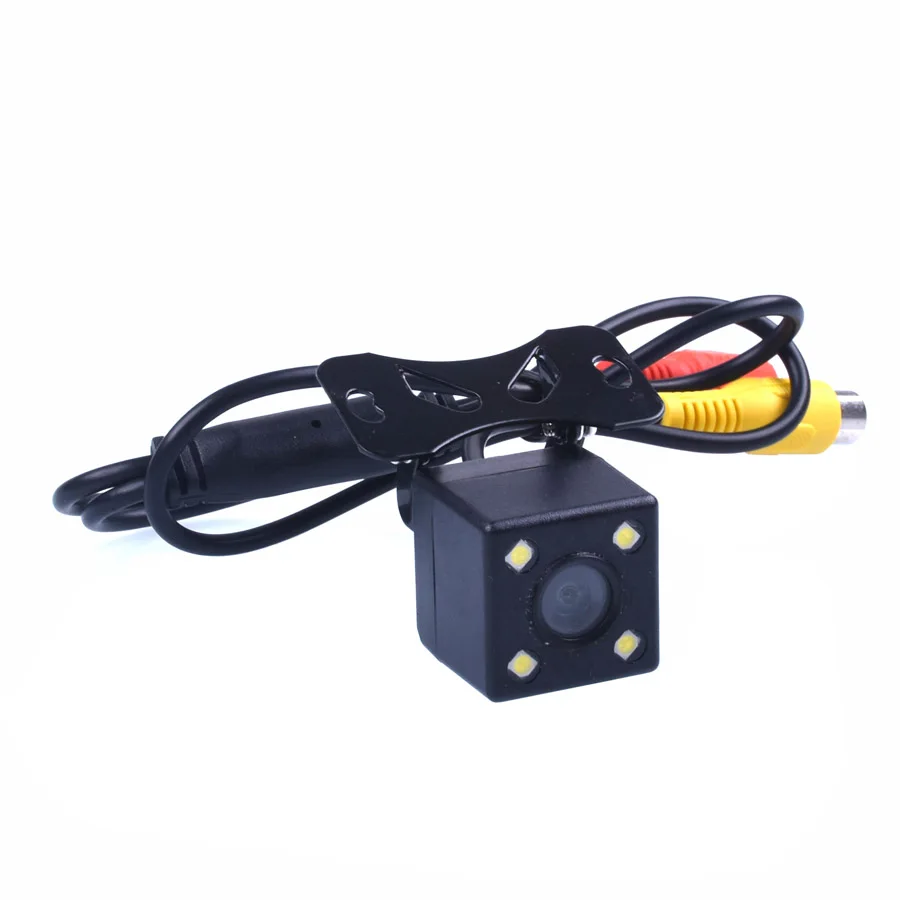 Автомобильный парковочный монитор HD видео СВЕТОДИОДНЫЙ ночного видения камера