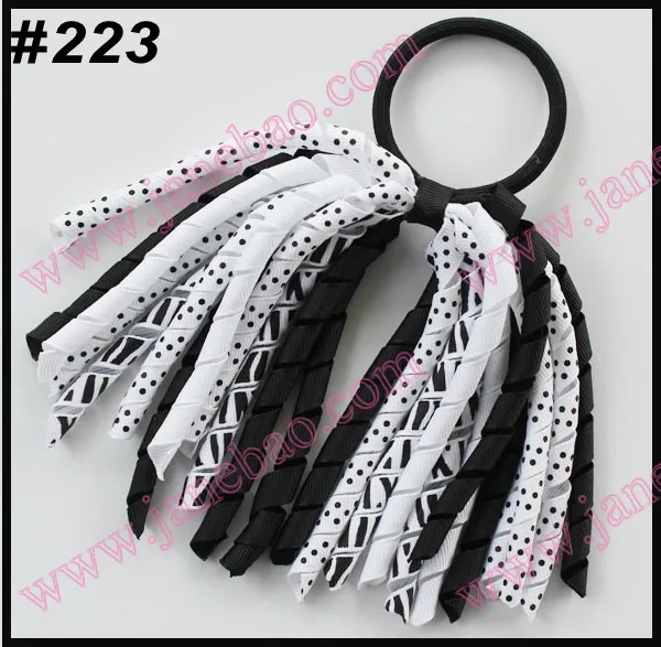 Бесплатная доставка 500 шт 2017 Новый коркер конский хвост держатели стример для