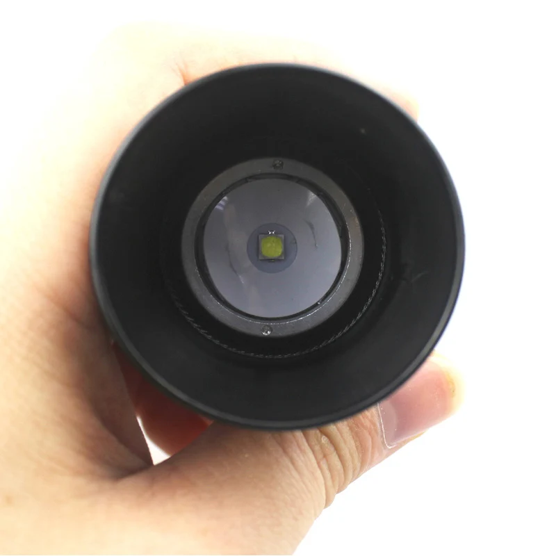 U-F C12 1хкри XP-L V5 2000lm холодный белый свет SMO/светодиодный фонарик(1x18650