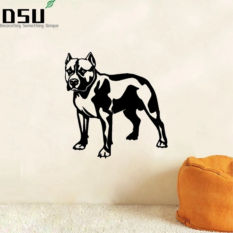 

Виниловая наклейка на стену с изображением французского бульдога собаки, украшение для дома, FQ0005 обои